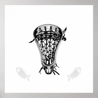 Poster Peixe Passado de Lacrosse
