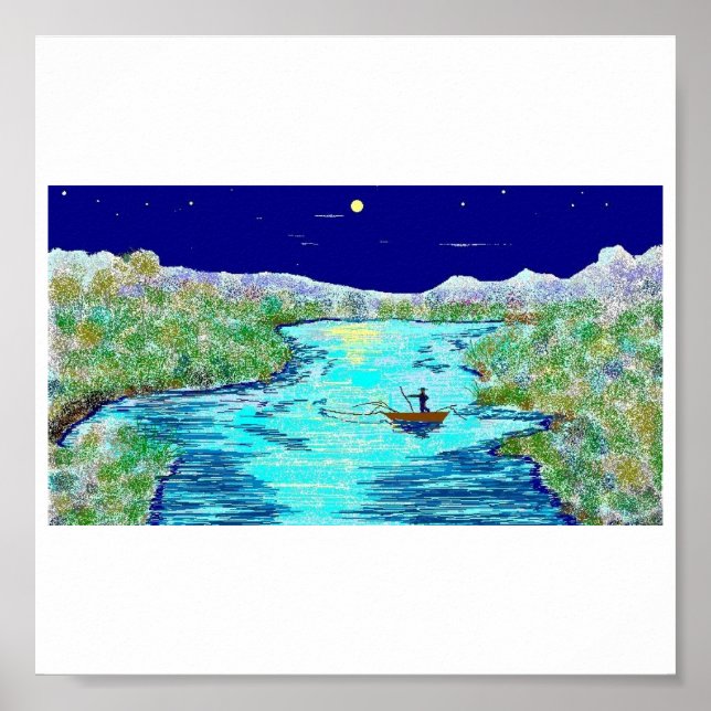 Pôster peixe-prego (Frente)