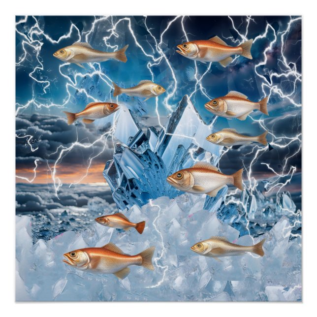 Pôster Peixe-Relâmpago (Frente)