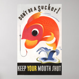 Poster Peixe Sucker
