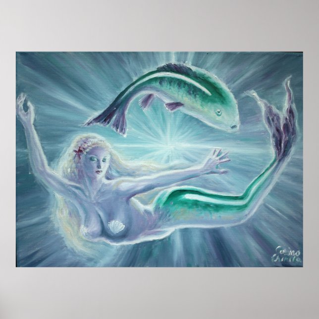 Poster Peixes (Frente)