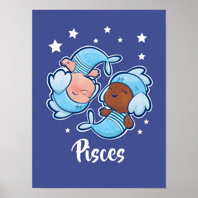 Poster Peixes de Babytoon (Frente)