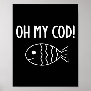 Poster Peixes, Meu Bacano, Piadas, Sarcástico