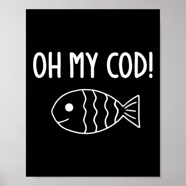 Poster Peixes, Meu Bacano, Piadas, Sarcástico (Frente)