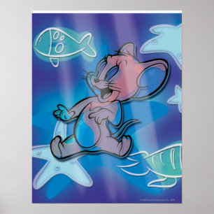 Pôster Peixes Trippy de Jerry