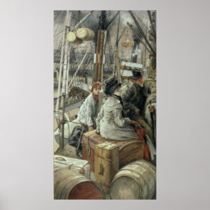 Pôster Pela água, c.1881-2