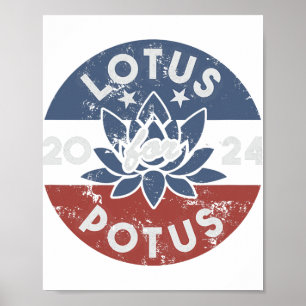 Poster Pela Campanha Presidencial De Potus Kamala Harris