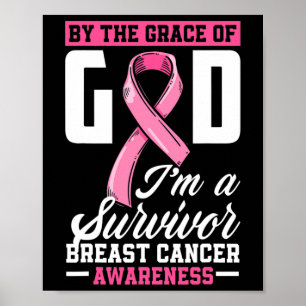 Poster Pela Graça Deus, sou um Sobrevivente Cancer Sobrev