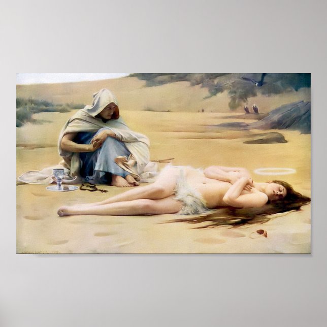 Poster Pelagia e Philammon (Morte de um Belo Santo) (Frente)