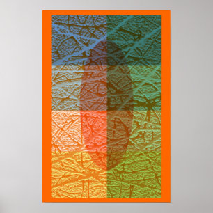 Pôster Pele Colorida