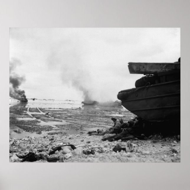 Poster Pelelieu Landing (Frente)