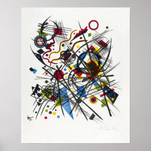 Poster Peles de pelagem litographie Vierte Bauhausmappe (