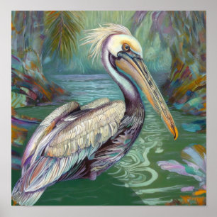 POSTER PELICAN ART-01
