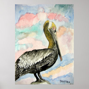 Pôster pelican_bird_2