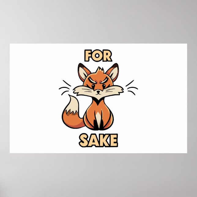 Poster pelo amor da raposa (Frente)