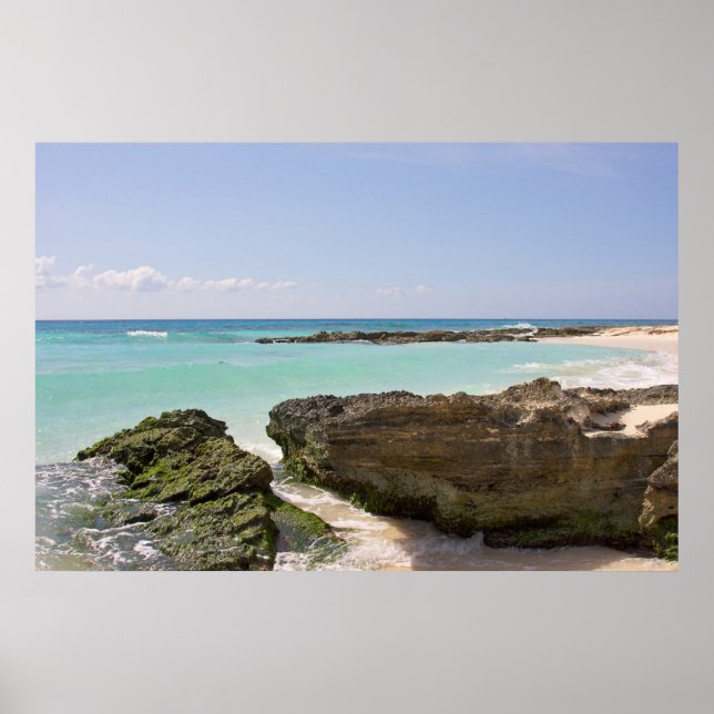 Poster Pelo Mar De Caribe (Frente)