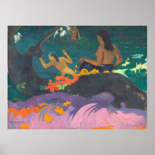 Poster Pelo Mar - Paul Gauguin Fine Art