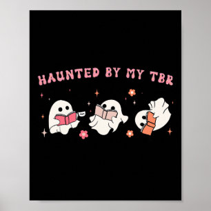 Poster Pelo Meu Tbr Boo Groovy Cute Fantasma Divertido Ha