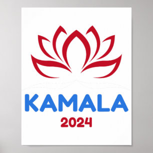 Poster Pelo Presidente 2024 Sanskrit Lotus Design
