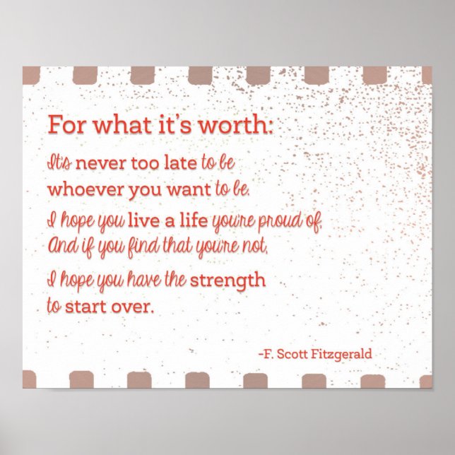 Pôster Pelo que vale (Frente)