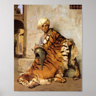 Poster Pelt Merchant of Cairo Canvas Print