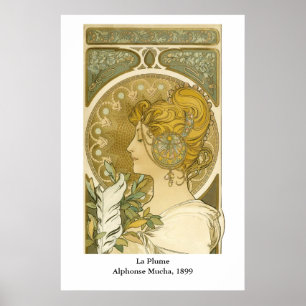 Pôster Pena do La de Alphonse Mucha