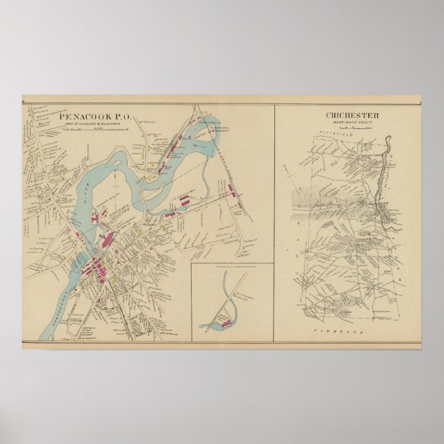 Pôster Penacook PO Chichester (Frente)