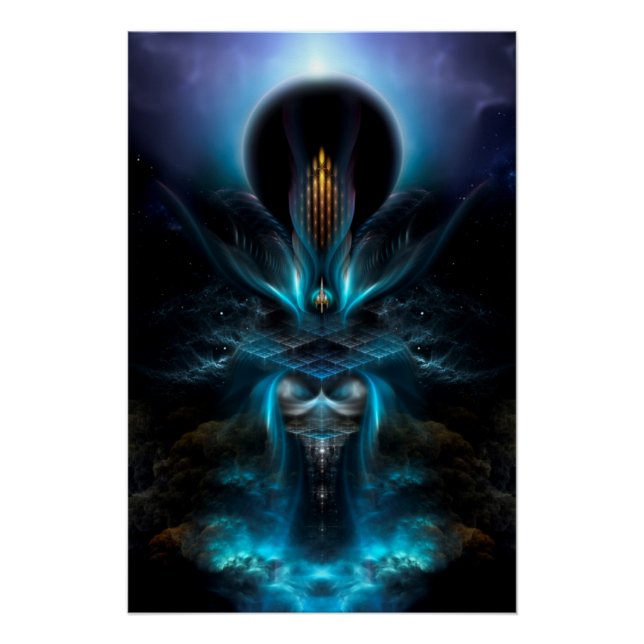 Pôster Penapia Fractal Art Perfect Poster (Frente)