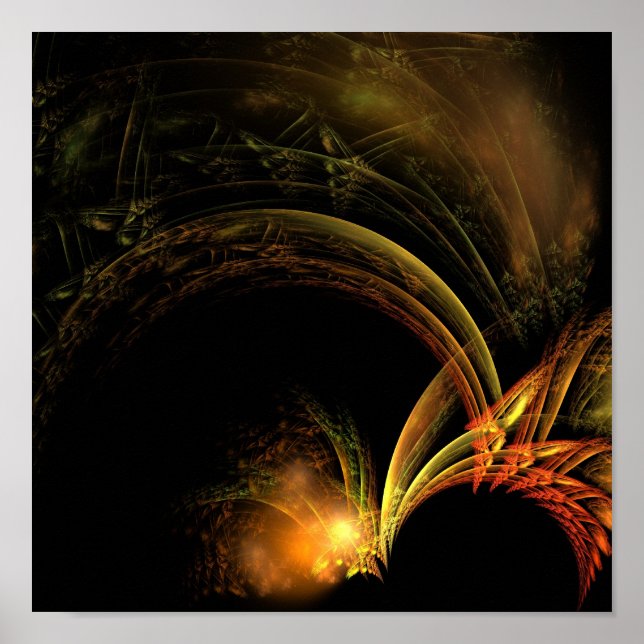 Pôster penas de ouro e fogo (Frente)