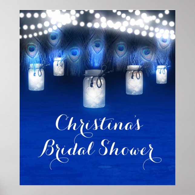 Pôster Penas de Pavão, Luzes de Jarro de Pedreiro Faixa C (Frente)