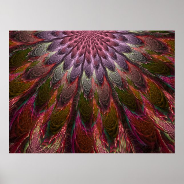 Pôster Penas de Peacock (Frente)