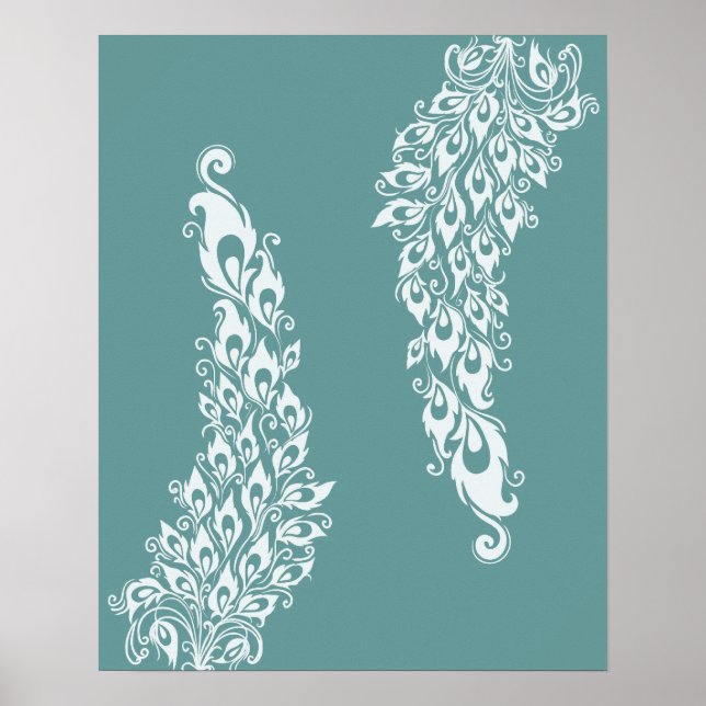 Pôster Penas de Peacock (Frente)