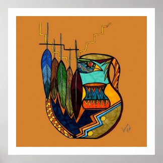 Pôster Penas e Reprodução de Espírito Pote