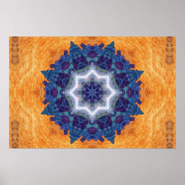Poster Pencil Art Mandala (Frente)