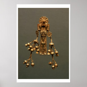 Pôster Pendente, da necrópolis de Camiros, c.630-620 BC
