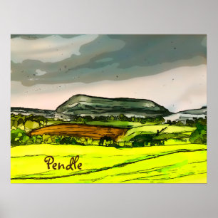 Poster Pendle Hill
