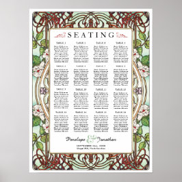 Poster PENELOPE 01 A - Organograma de Casamentos - Médio