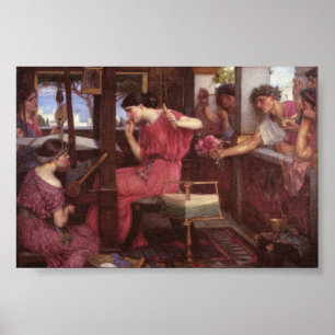 Pôster Penelope e Suitors