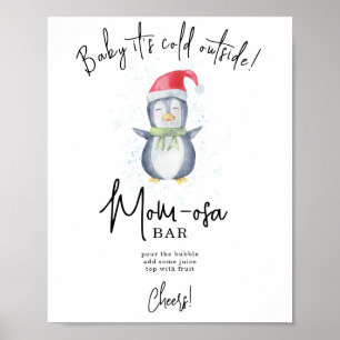 Poster Penguin - bar da mãe-osa