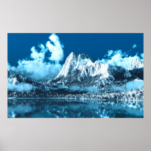 Poster Penhascos do inverno