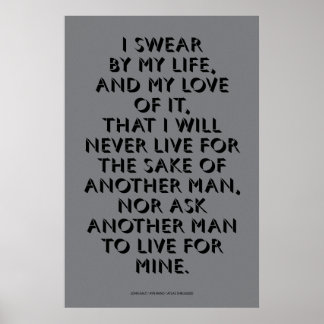 Poster Penhor de John Galt