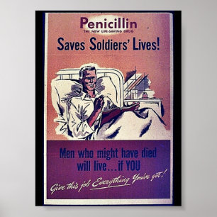 Poster Penicilina