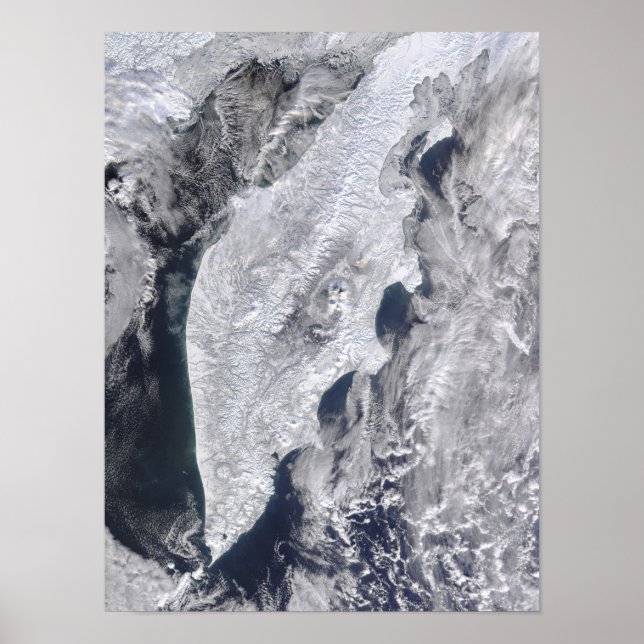 Pôster Península de Kamchatka, Rússia Oriental 2 (Frente)