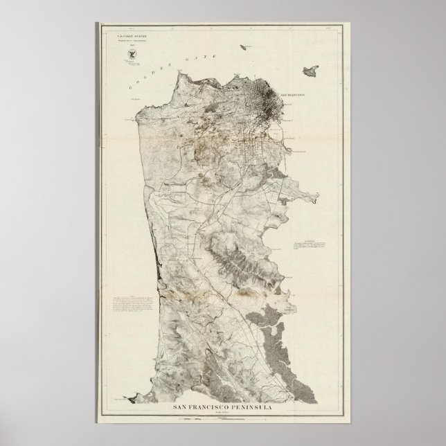 Pôster Península de São Francisco (Frente)