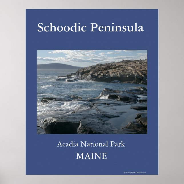 Pôster Península Schoódica (Frente)