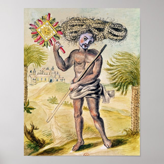 Poster Penitente na Índia (Frente)