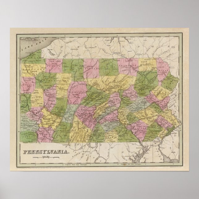 Pôster Pennsylvania 11 (Frente)
