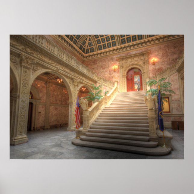 Poster Pennsylvania State Matthew J. Ryan Building (Frente)