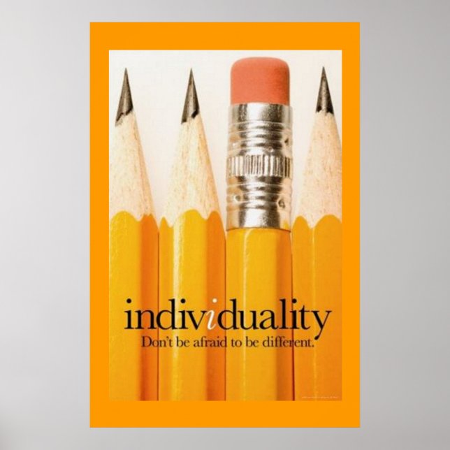 Pôster Pensamento de lápis (Frente)