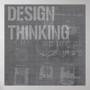 Pôster Pensamento do design (1 de 6)